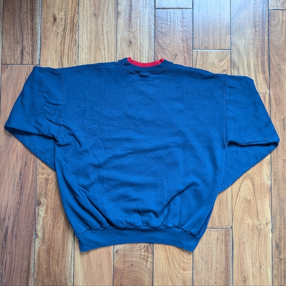 Vintage 90's Embroidered Dogs Crewneck (M) - Picture 2 of 6